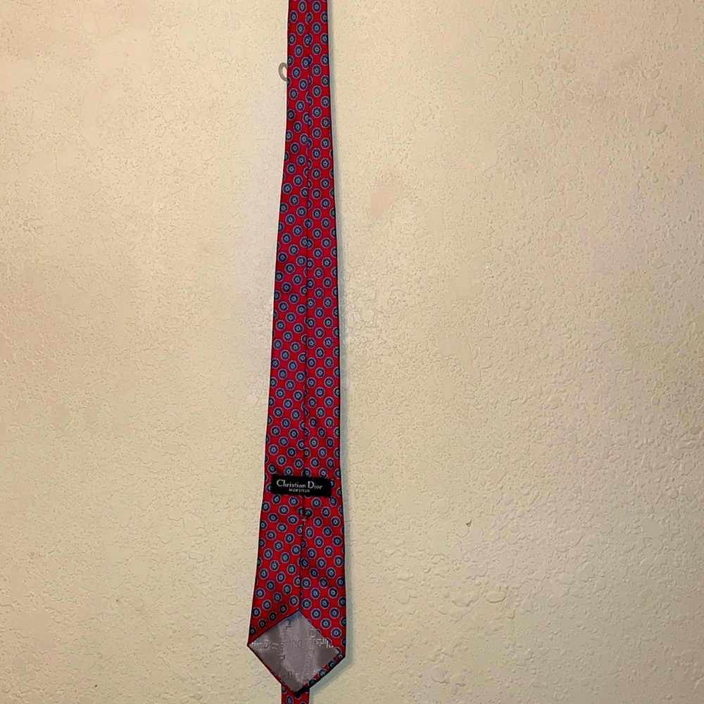 Christian Dior Monsieur 100% silk tie